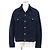Chaqueta de pana Gucci Jumbo GG Monogram Azul Azul marino - vista 2