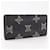 Céline Celine Triomphe Denim Long Wallet Blau Marineblau - Ansicht 3