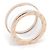 Bulgari Anello Bvlgari B.zero1 in Au750 e ceramica Misura 11 Bianco