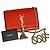 Saint Laurent Kate Pochette Pelle Rossa Rosso