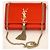 Saint Laurent Kate Pochette Pelle Rossa Rosso - vista 2