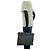 Valigetta in pelle Sellaria Fendi Peekaboo Marrone - vista 6
