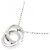 Autre Marque Collana in oro bianco 10K e diamanti Argento - vista 4