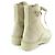 Kurze Stiefel Prada Lederstiefel Beige - Ansicht 3