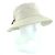 Cappello bucket in pelle e cotone Hermès 56 Beige