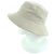 Cappello bucket in pelle e cotone Hermès 56 Beige - vista 3