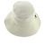 Cappello bucket in pelle e cotone Hermès 56 Beige - vista 4