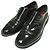 Autre Marque PLUSON SHOE SUPPLY Lacklederschuhe Schwarz