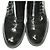 Autre Marque PLUSON SHOE SUPPLY Lacklederschuhe Schwarz - Ansicht 5