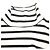 Autre Marque OUR LEGACY MARRON WHITE STRIPE Camiseta de manga larga de algodón Castaño Blanco - vista 5