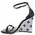 Sandali Louis Vuitton Appeal Line in scamosciato di capretto e strass Nero - vista 2