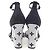 Sandali Louis Vuitton Appeal Line in scamosciato di capretto e strass Nero - vista 5