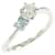 Autre Marque Anillo de flor en platino 950 y diamante Plata  - vista 1