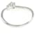 Autre Marque Anillo de flor en platino 950 y diamante Plata  - vista 3