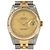 Orologio Rolex Datejust in acciaio inossidabile e oro giallo D'oro