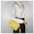 Sac à bandoulière en cuir Bally Jaune  - vue 20