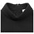 Céline Top sin mangas de cuello alto de lana Celine Triomphe Negro - vista 14