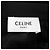 Céline Top sin mangas de cuello alto de lana Celine Triomphe Negro - vista 8