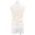 Céline Top sin mangas de cuello alto de lana CELINE Crudo - vista 6