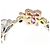 Autre Marque Gstb Platinum Au750 Color Stone Diamond Ring Ring Mehrfarben - Ansicht 4