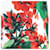 Dolce & Gabbana Dolce&Gabbana Stretch-Mikro-Crepe-Blumenkleid Weiß Rot Grün  - Ansicht 11