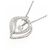Autre Marque Collana 2way in Diamante PT900 PT850 Argento - vista 3