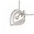Autre Marque Collana 2way in Diamante PT900 PT850 Argento - vista 4