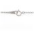 Autre Marque Collana 2way in Diamante PT900 PT850 Argento - vista 5