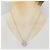 Autre Marque Collana 2way in Diamante PT900 PT850 Argento - vista 7