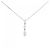 Autre Marque Collana di Diamanti PT900 PT850 Argento