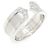 Anello Cartier C2 Small Band in oro bianco 18K