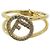 Fendi Gold Band Ring mit Kristall Golden
