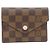 Cartera Louis Vuitton Damier Portefeuille Victorine Rosa Damier ebene