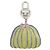 Louis Vuitton Porte Clés Pumpkin Keyring Giallo