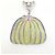 Louis Vuitton Porte Clés Pumpkin Keyring Giallo - vista 2