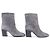 Timeless Stivaletti in scamosciato Chanel COCO Mark Marrone - vista 4