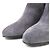 Timeless Stivaletti in scamosciato Chanel COCO Mark Marrone - vista 5