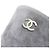 Timeless Stivaletti in scamosciato Chanel COCO Mark Marrone - vista 9