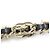 Timeless Spilla Bijou Chanel COCO Mark Chain Pearl Star Clover D'oro - vista 7