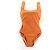 Hermès Hermes Nylon-Bademode mit H-Motiv Orange