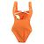 Hermès Hermes Nylon-Bademode mit H-Motiv Orange - Ansicht 2