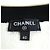 Timeless Cárdigan de punto de toalla de algodón CHANEL COCO con botones marcados Negro Blanco Dorado - vista 6