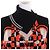 Hermès Hermes Brides de Gala Kleid Schwarz Beige Orange - Ansicht 4