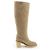 Hermès Botas Exlibris Quilted Fjord de ante Hermes Beige - vista 6
