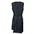 Autre Marque RED VALENTINO Tweed-Kleid mit Schleife Schwarz - Ansicht 3
