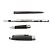 Penna a sfera Montblanc Meisterstück Solitaire Carbon Steel Argento - vista 3