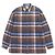 Autre Marque E.Tautz LINEMAN SHIRT Camisa de algodón Castaño Azul marino