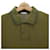 Polo de algodón Moncler Verde Caqui - vista 5