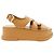 Sandali Maya in pelle di vitello Louis Vuitton Marrone