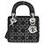 Mini borsa Lady Christian Dior Nero Bianco